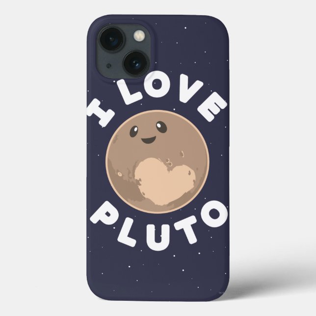 I Liebe Pluto Case-Mate iPhone Hülle (Rückseite)