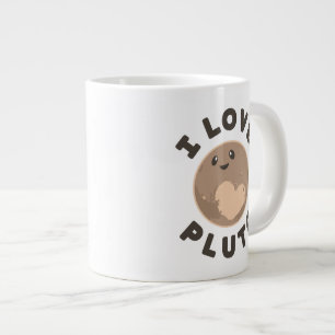 I Liebe Pluto Jumbo-Tasse