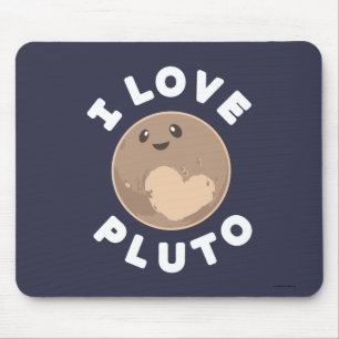 I Liebe Pluto Mousepad