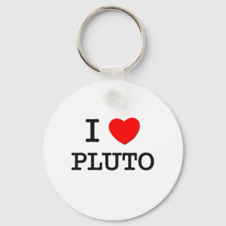 I Liebe Pluto Schlüsselanhänger