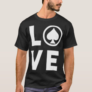 I Liebe    PokerFunny Niedlich Poker Player Verwan T-Shirt
