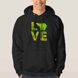 I Liebe Polar Bears Wilder Polar Bär Liebende Jung Hoodie
