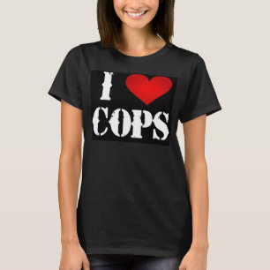 I Liebe-Polizistt-shirts T-Shirt