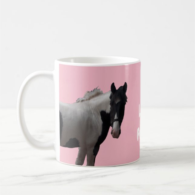 I Liebe Ponies Kaffeetasse (Links)