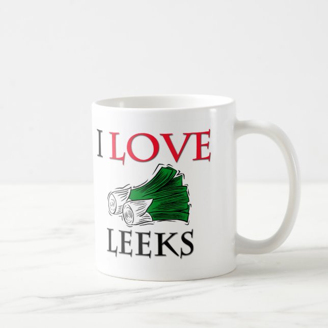 I Liebe-Porrees Tasse (Rechts)