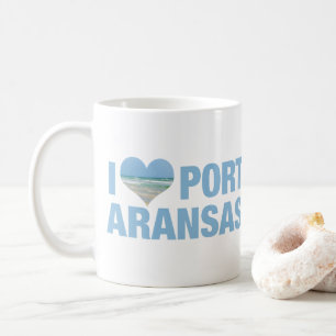 I Liebe Port Aransas Niedlich Texas Beach Kaffeetasse
