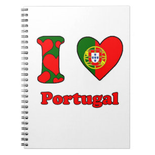 I Liebe Portugal Notizblock