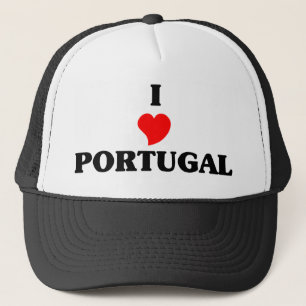 I Liebe Portugal Truckerkappe