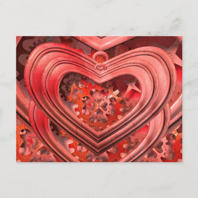 I LIEBE POSTKARTE (Vorderseite)