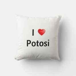I Liebe Potosi Kissen
