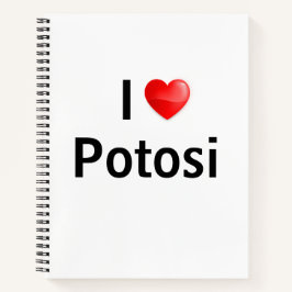 I Liebe Potosi Notizbuch