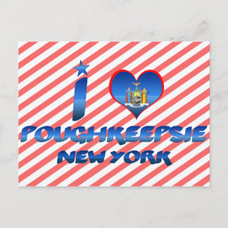 I Liebe Poughkeepsie, New York Postkarte