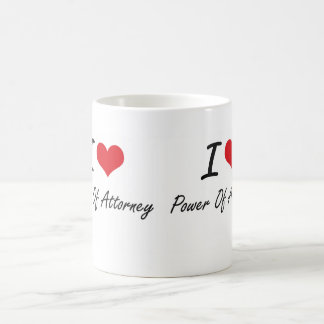 I Liebe-Power des Rechtsanwalts Tasse