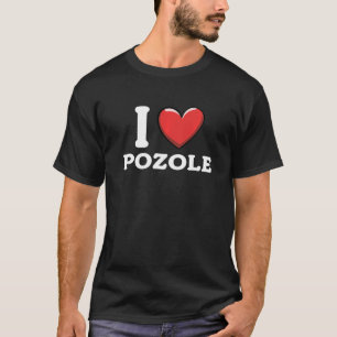 I Liebe Pozole Mexikanisches Essen 16 T-Shirt