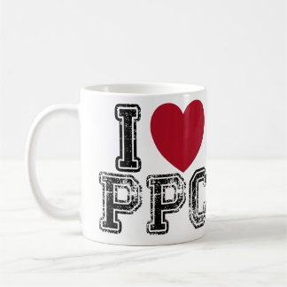 I Liebe PPC-Kaffee-Tasse Kaffeetasse