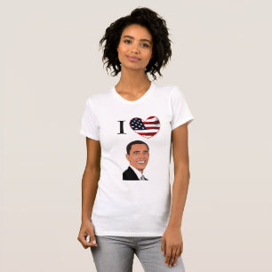 I Liebe Präsident Barack Obama Shirt