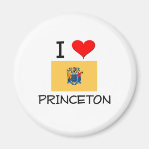 I Liebe Princeton New Jersey Magnet