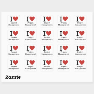 I ❤️ Liebe Project Management STICKER