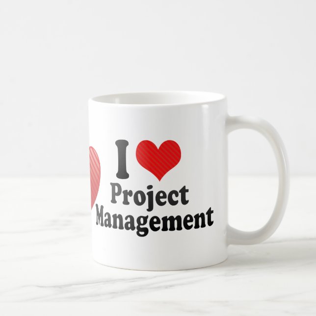 I Liebe-Projekt-Management Tasse (Rechts)