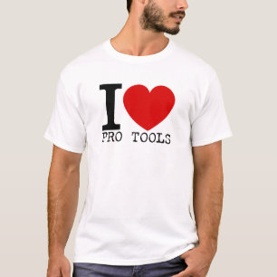 I Liebe-Prowerkzeuge (Schwarzes) T-Shirt
