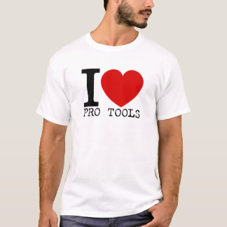 I Liebe-Prowerkzeuge (Schwarzes) T-Shirt
