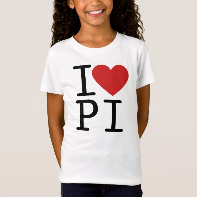 I Liebe PU (KinderShirt) T-Shirt (Vorderseite)
