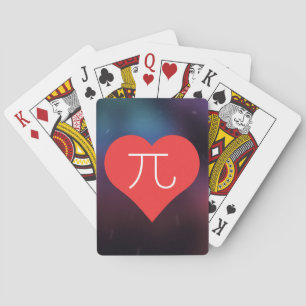 I Liebe-PU-Tag Spielkarten