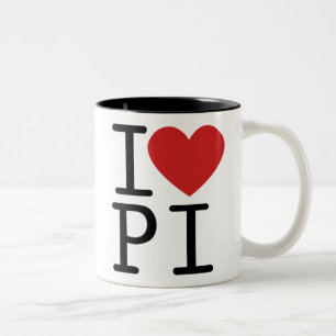 I LIEBE-PU ZWEIFARBIGE TASSE
