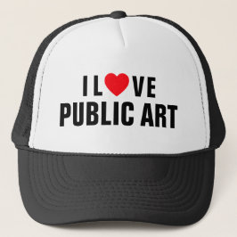 I Liebe Public Art™ Trucker Hat Truckerkappe