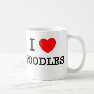 I Liebe-Pudel Kaffeetasse