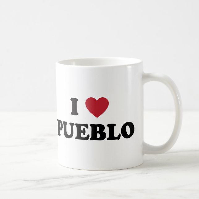 I Liebe-Pueblo Colorado Tasse (Rechts)