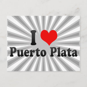 I Liebe Puerto Plata, Dominikanische Republik Postkarte