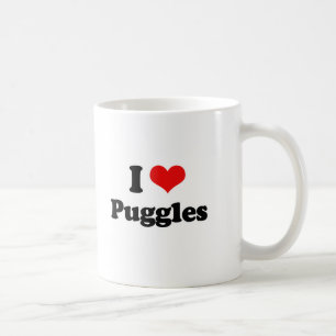 I Liebe Puggles Tasse