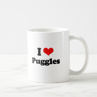 I Liebe Puggles Tasse