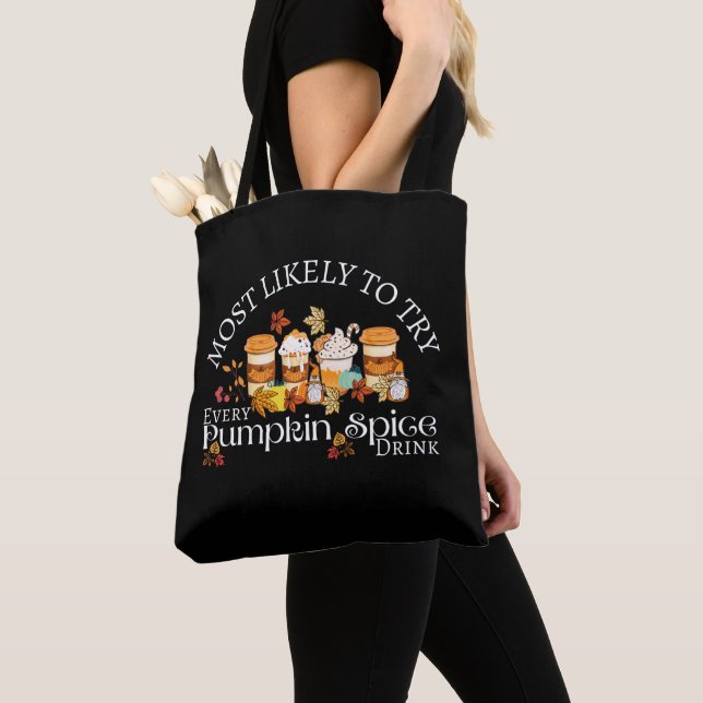 I Liebe Pumpkin Gewürzgetränke Tote Tasche (Von Nahem)