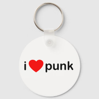 I Liebe Punk Schlüsselanhänger