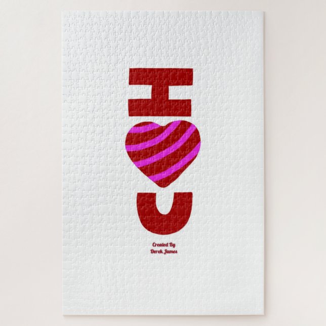 I Liebe Puzzle 50,8 cm x 76,2 cm (Vertikal)
