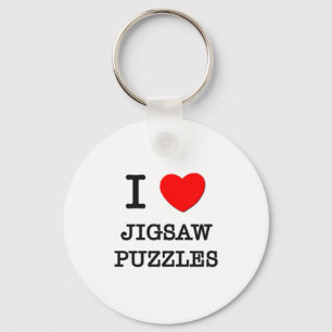I Liebe-Puzzlen Schlüsselanhänger