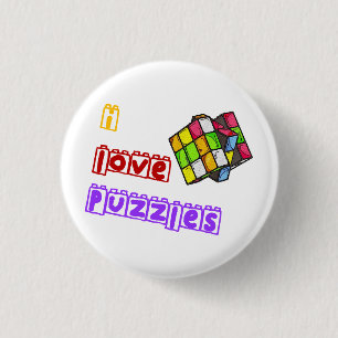 I Liebe Puzzles Button