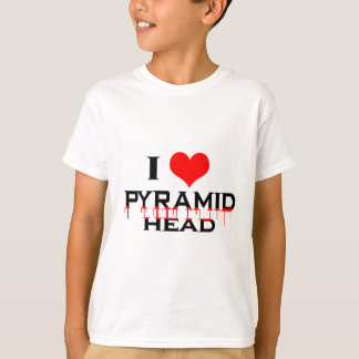 I Liebe-Pyramide-Kopf T-Shirt