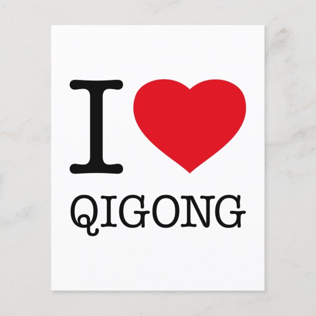 I LIEBE QI GONG FLYER (Vorne)
