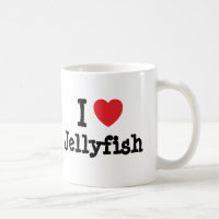 I Liebe Quallenherz personalisiert