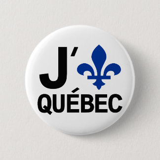 I Liebe Quebec Button