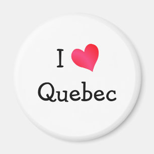 I Liebe Quebec Magnet