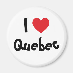 I Liebe Quebec Magnet
