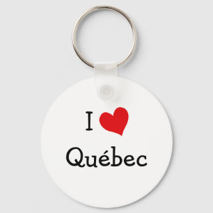 I Liebe Quebec Schlüsselanhänger