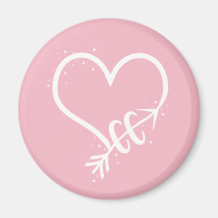 I Liebe-Querland-laufendes Magnet-Geschenk Magnet