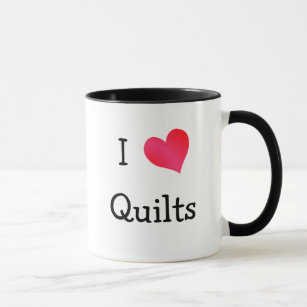 I Liebe Quilts Tasse