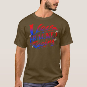 I Liebe Racing Drag Racing s T-Shirt