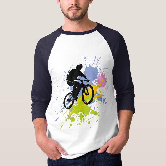 I Liebe-Radfahren T-Shirt (Vorderseite)
